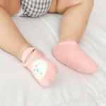 Meia infantil sapatilha bichinhos com anti derrapante